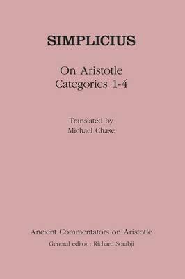 Book cover for On Aristotle "Categories 1-4"