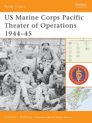 Cover of US Marine Corps Pacific Theater of Operations 1944-45