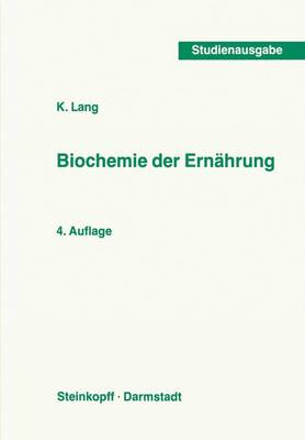 Cover of Biochemie Der Ernahrung