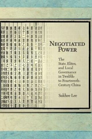 Cover of Negotiated Power