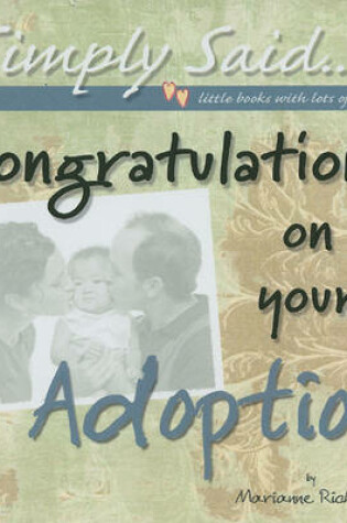 Cover of Congratulations on Your Adoption