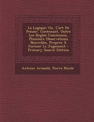 Book cover for La Logique