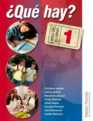 Cover of ?Que Hay? Libro del Alumno 1