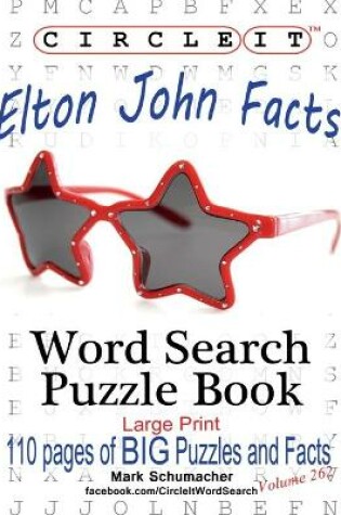 Cover of Circle It, Elton John Facts, Word Search, Puzzle Book