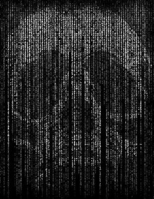Book cover for Skull Matrix Notebook