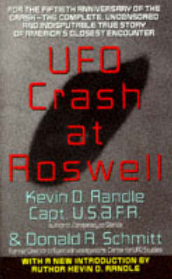 Book cover for UFO Crash at Roswell