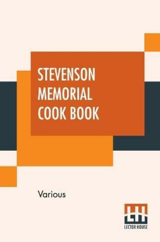 Cover of Stevenson Memorial Cook Book