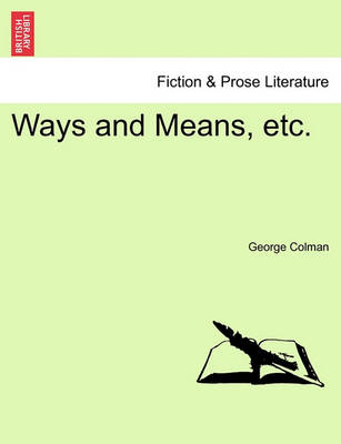Book cover for Ways and Means, Etc.