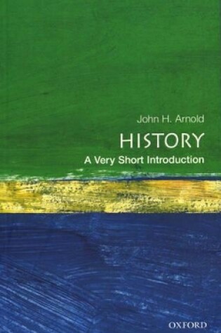 Cover of History: A Very Short Introduction