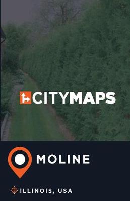 Book cover for City Maps Moline Illinois, USA