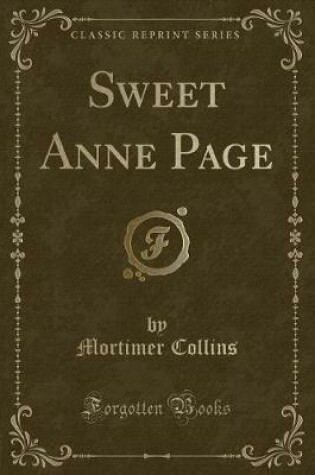 Cover of Sweet Anne Page (Classic Reprint)