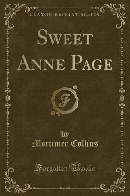 Book cover for Sweet Anne Page (Classic Reprint)