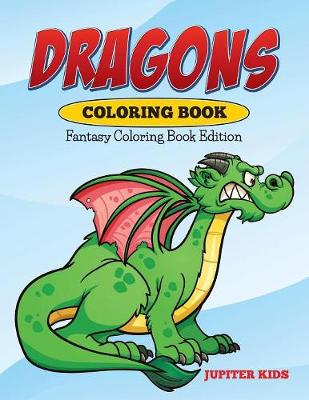 Book cover for Dragons Coloring Book