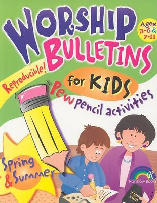 Book cover for Worhip Bulletins for Kids