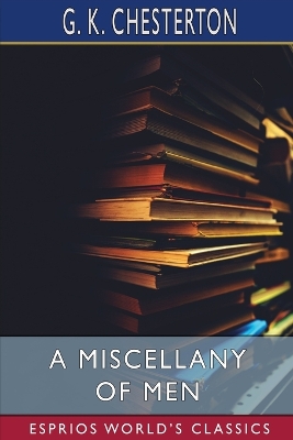 Book cover for A Miscellany of Men (Esprios Classics)