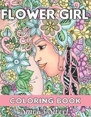 Book cover for Flower Girl Coloring Book