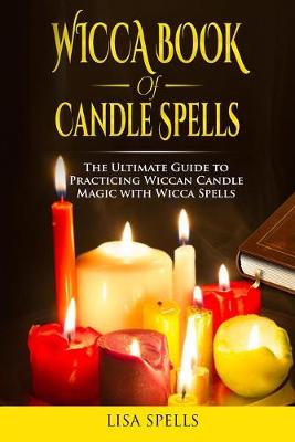 Book cover for Wicca book of candle spells