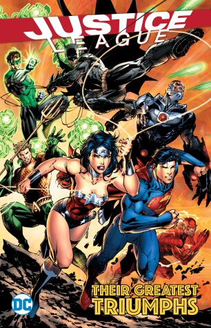 Book cover for Justice League: Their Greatest Triumphs