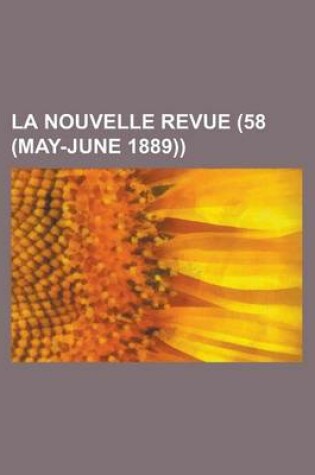 Cover of La Nouvelle Revue (58 (May-June 1889))