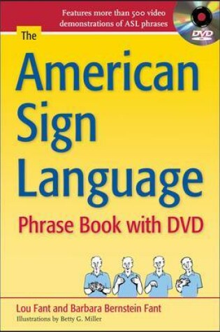 Cover of The American Sign Language Phrase Book with DVD