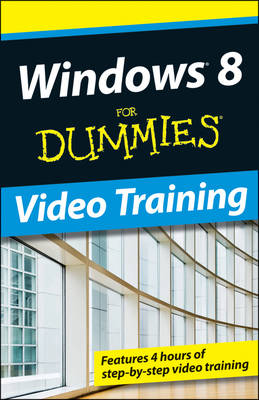 Book cover for Windows 8 for Dummies Online Video Training (24 Month Subscription)