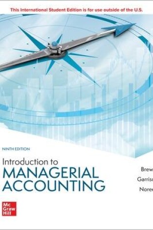 Cover of Introduction to Managerial Accounting ISE