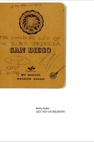 Cover of Kathy Acker