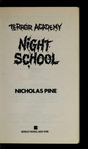 Book cover for Night School