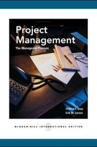 Cover of Project Management: The Managerial Process