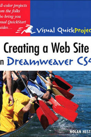 Cover of Creating a Web Site in Dreamweaver Cs4