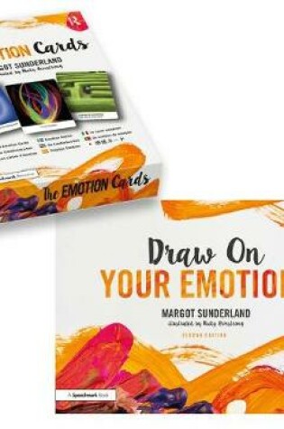 Cover of Draw On Your Emotions book and The Emotion Cards