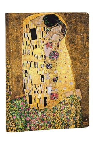 Cover of Klimt’s 100th Anniversary – The Kiss Unlined Hardcover Journal
