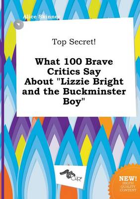 Book cover for Top Secret! What 100 Brave Critics Say about Lizzie Bright and the Buckminster Boy