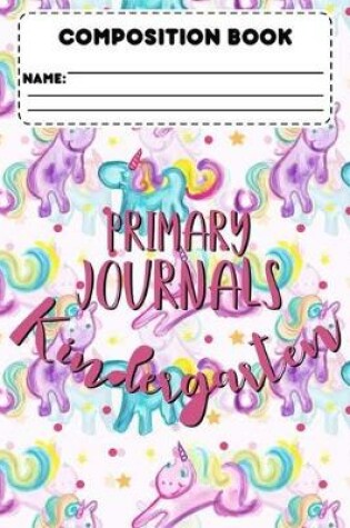 Cover of Composition Book Primary Journals Kindergarten