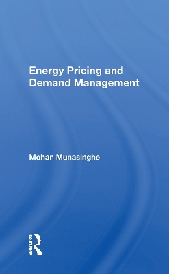 Book cover for Energy Pricing and Demand Management