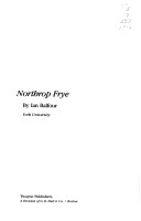 Cover of Northrop Frye