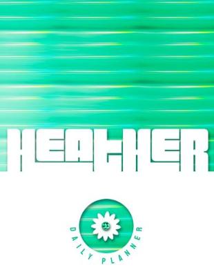 Book cover for Heather Daily Planner