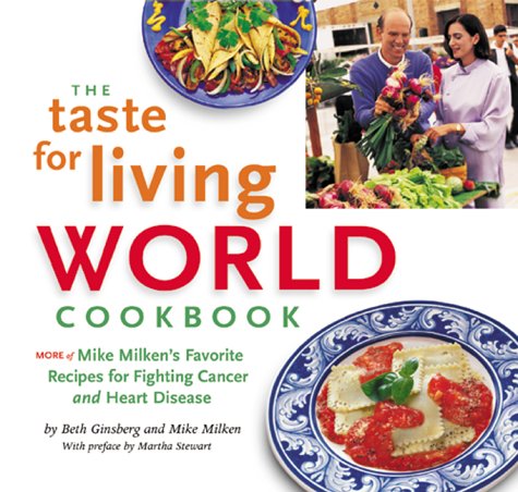 Book cover for The Taste for Living World Cookbook