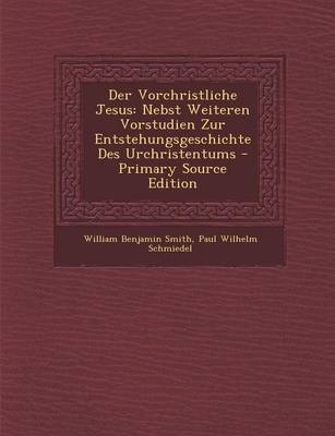 Book cover for Der Vorchristliche Jesus