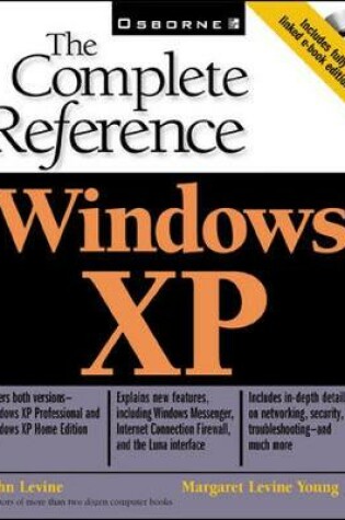 Cover of Windows XP: The Complete Reference