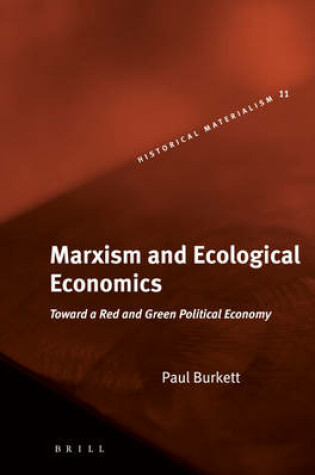 Cover of Marxism and Ecological Economics