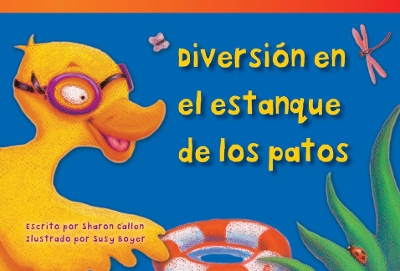 Book cover for Diversión en el estanque de los patos