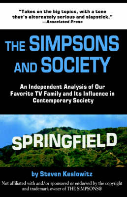 Book cover for The Simpsons and Society