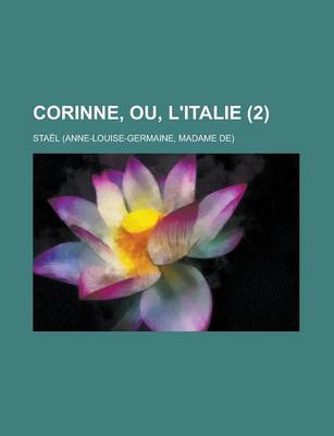 Book cover for Corinne, Ou, L'Italie (2)