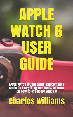 Book cover for Apple Watch 6 User Guide
