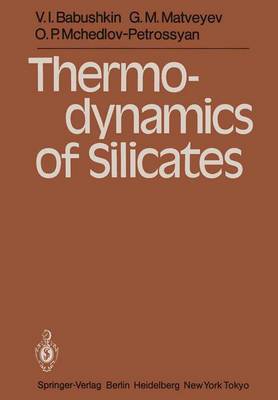 Cover of Thermodynamics of Silicates