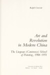 Book cover for Art and Revolution in Modern China