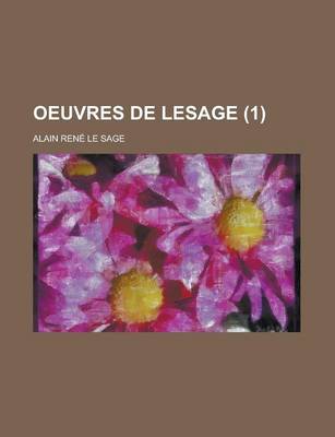 Book cover for Oeuvres de Lesage (1 )
