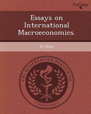 Book cover for Essays on International Macroeconomics