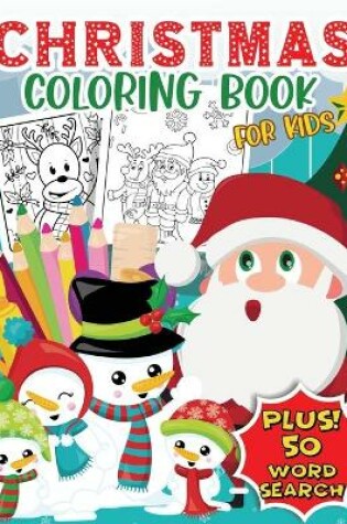 Cover of Christmas Coloring Book for Kids